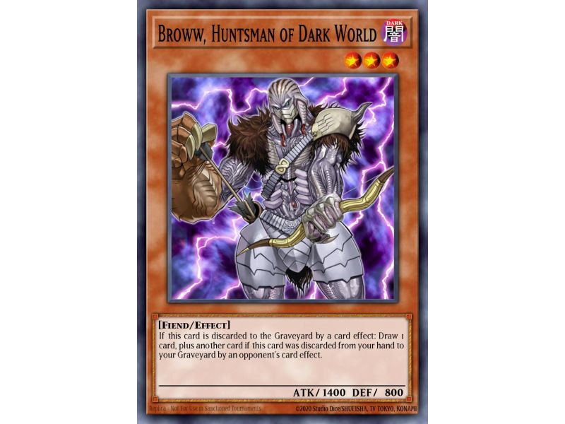 Broww, Huntsman of Dark World (Secret Rare)