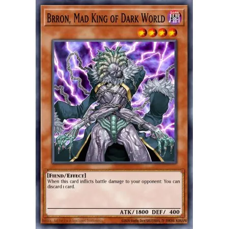 Brron, Mad King of Dark World (Ultra Rare)