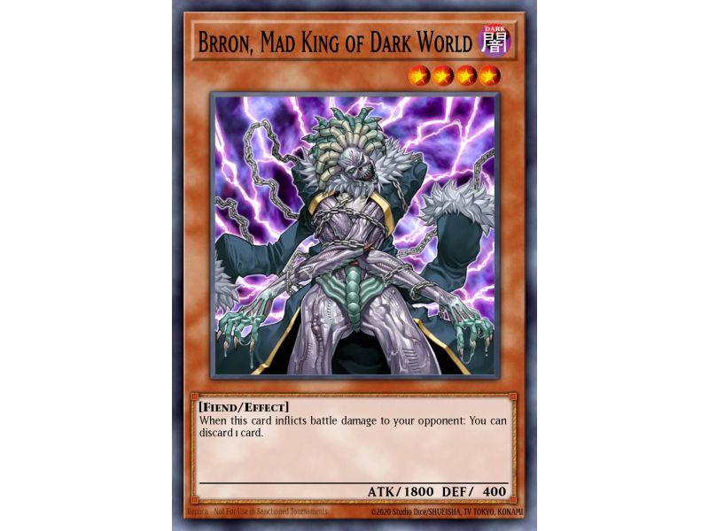 Brron, Mad King of Dark World (Ultra Rare)