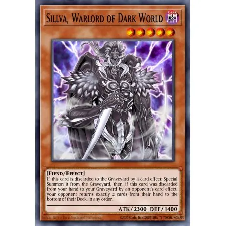 Sillva, Warlord of Dark World (Secret Rare)