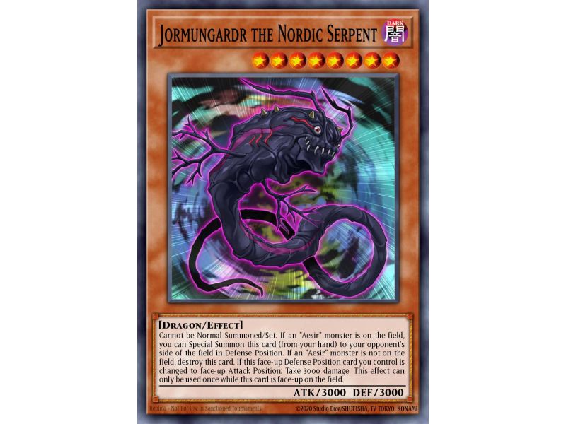 Jormungardr the Nordic Serpent (Ultra Rare)
