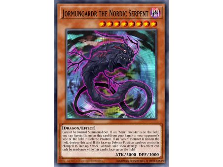 Jormungardr the Nordic Serpent (Ultra Rare)