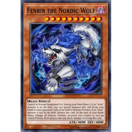 Fenrir the Nordic Wolf (Ultra Rare)