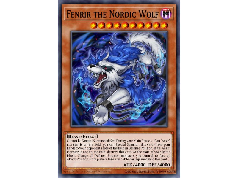 Fenrir the Nordic Wolf (Ultra Rare)