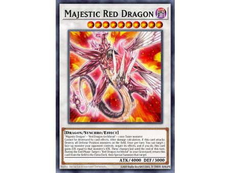 Majestic Red Dragon (Super Rare)