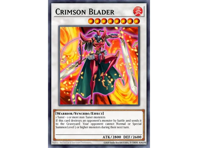 Crimson Blader (Secret Rare)