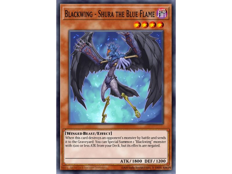 Blackwing - Shura the Blue Flame (Ultra Rare)