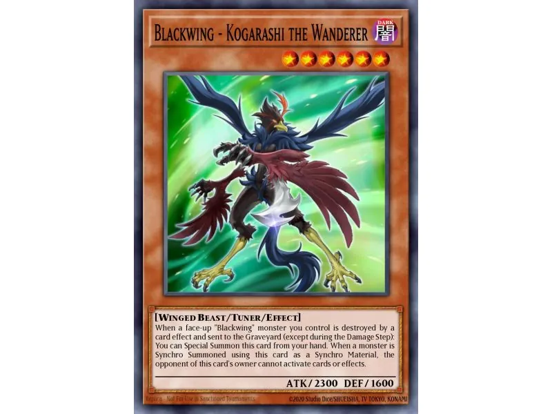 Blackwing - Kogarashi the Wanderer (Common)