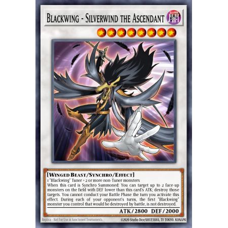 Blackwing - Silverwind the Ascendant (Super Rare)
