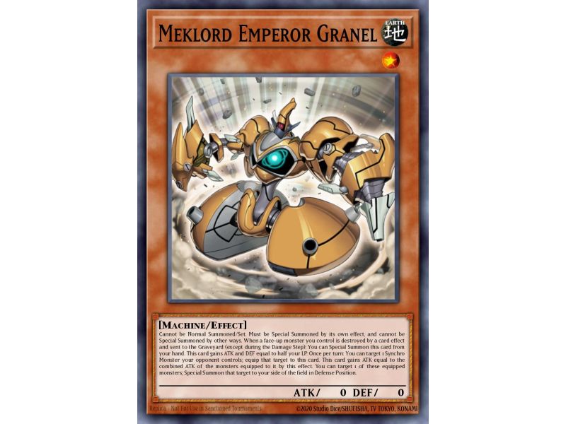 Meklord Emperor Granel (Super Rare)