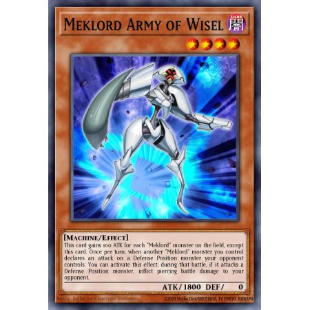 Meklord Army of Wisel (Rare)