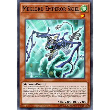 Meklord Emperor Skiel (Super Rare)