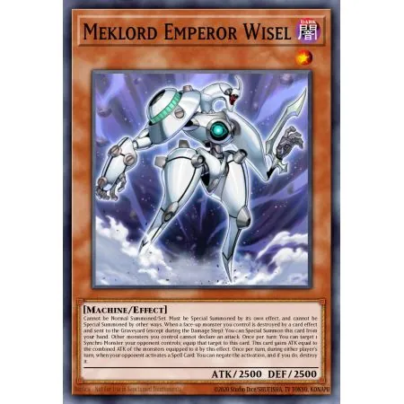 Meklord Emperor Wisel (Super Rare)