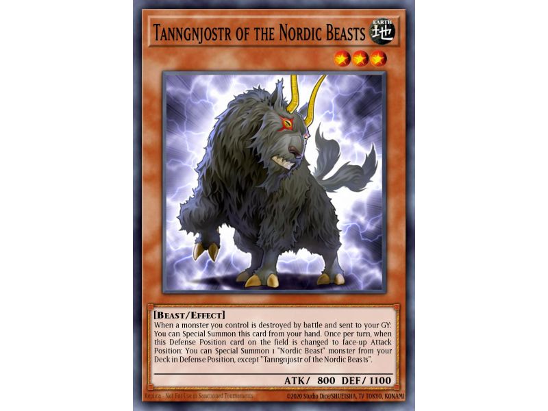 Tanngnjostr of the Nordic Beasts (Secret Rare)