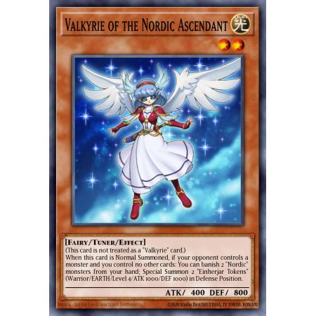 Valkyrie of the Nordic Ascendant (Secret Rare)