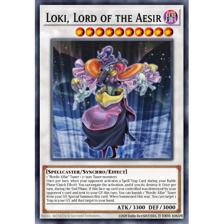 Loki, Lord of the Aesir (Secret Rare)