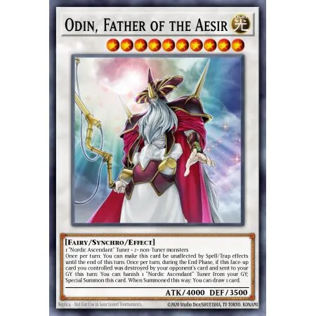 Odin, Father of the Aesir (Secret Rare)
