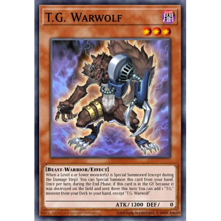 T.G. Warwolf (Secret Rare)