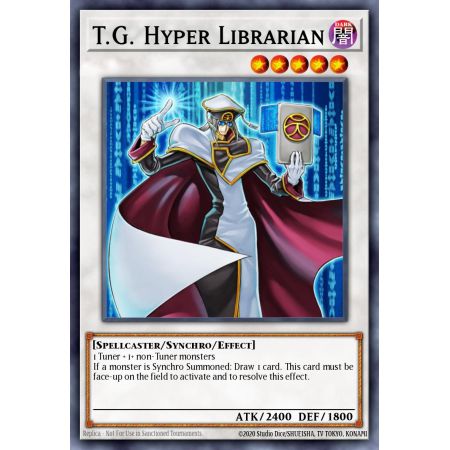 T.G. Hyper Librarian (Secret Rare)