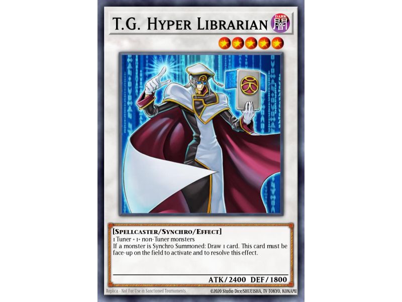 T.G. Hyper Librarian (Secret Rare)