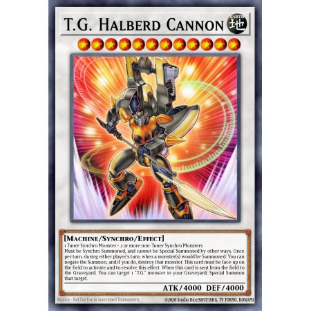 T.G. Halberd Cannon (Super Rare)