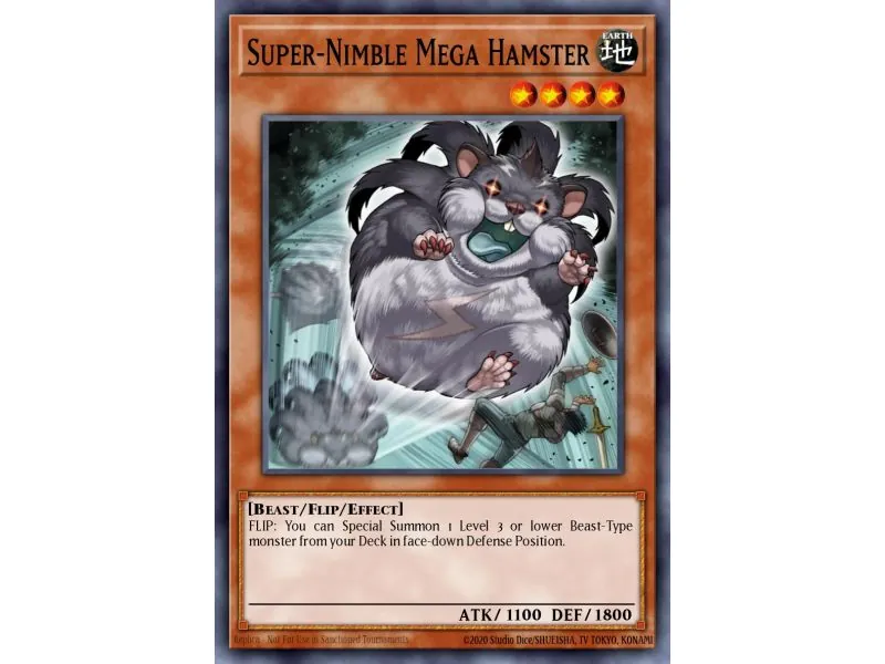 Super-Nimble Mega Hamster (Secret Rare)