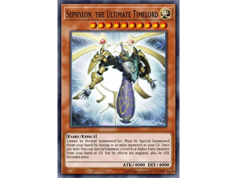 Sephylon, the Ultimate Timelord (Super Rare)