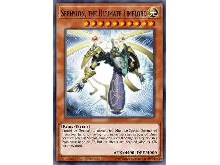 Sephylon, the Ultimate Timelord (Super Rare)