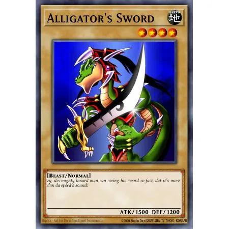 Alligator's Sword (Common)