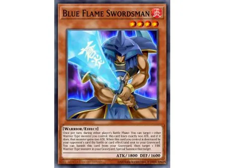 Blue Flame Swordsman (Common)