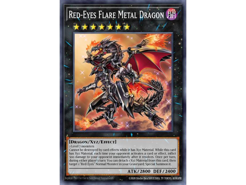 Red-Eyes Flare Metal Dragon (Ultra Rare)