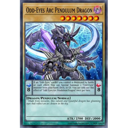 Odd-Eyes Arc Pendulum Dragon (Ultra Rare)