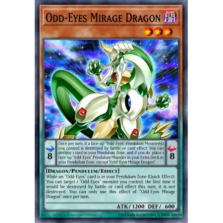 Odd-Eyes Mirage Dragon (Common)