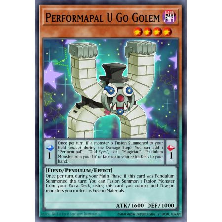 Performapal U Go Golem (Common)