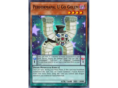 Performapal U Go Golem (Common)