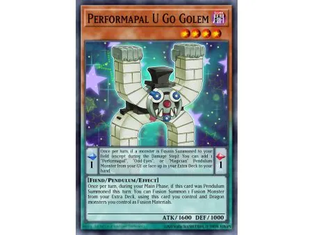 Performapal U Go Golem (Common)