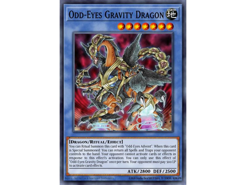 Odd-Eyes Gravity Dragon (Common)