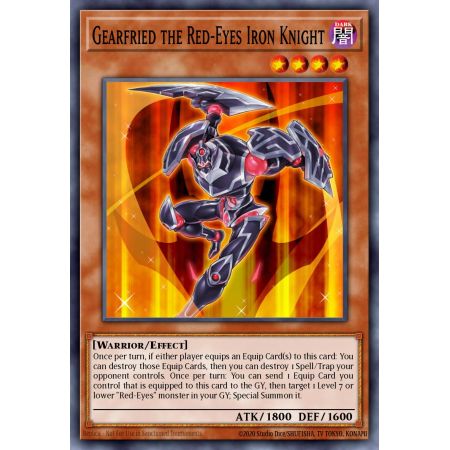 Gearfried the Red-Eyes Iron Knight (Ultra Rare)