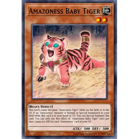 Amazoness Baby Tiger (Ultra Rare)
