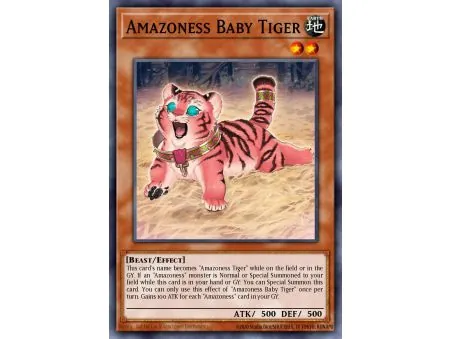 Amazoness Baby Tiger (Ultra Rare)