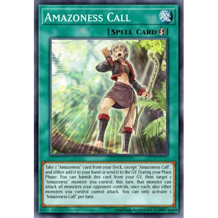 Amazoness Call (Rare)