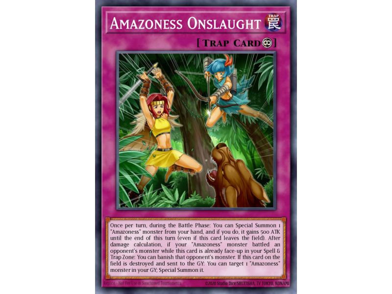 Amazoness Onslaught (Rare)