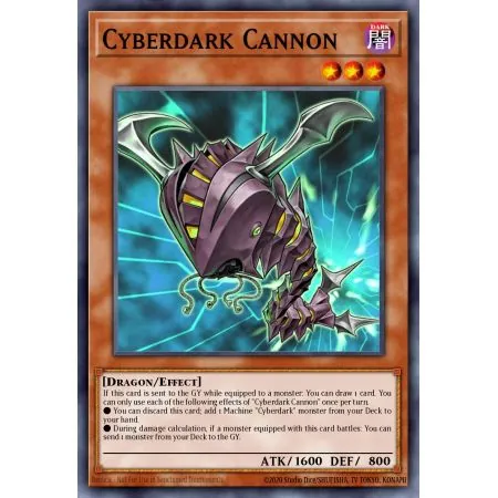 Cyberdark Cannon (Rare)