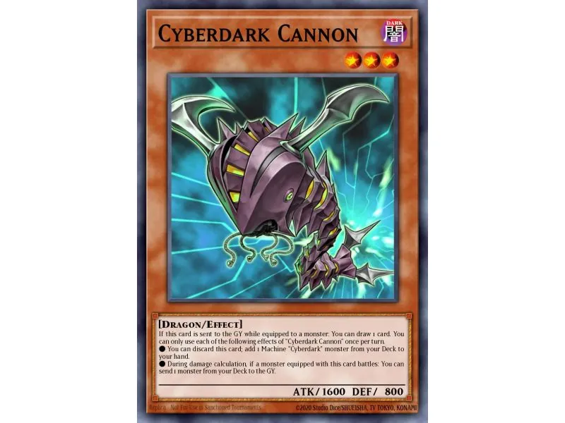 Cyberdark Cannon (Rare)