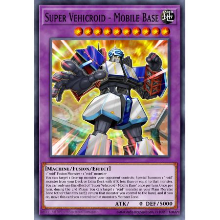Super Vehicroid - Mobile Base (Super Rare)