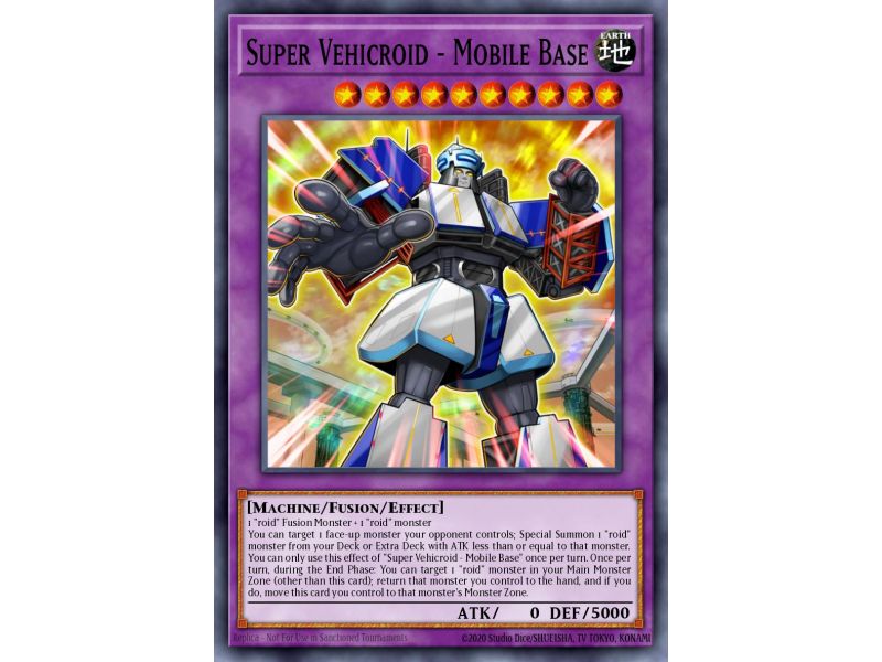 Super Vehicroid - Mobile Base (Super Rare)