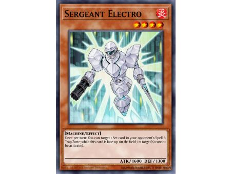 Sergeant Electro (Common)