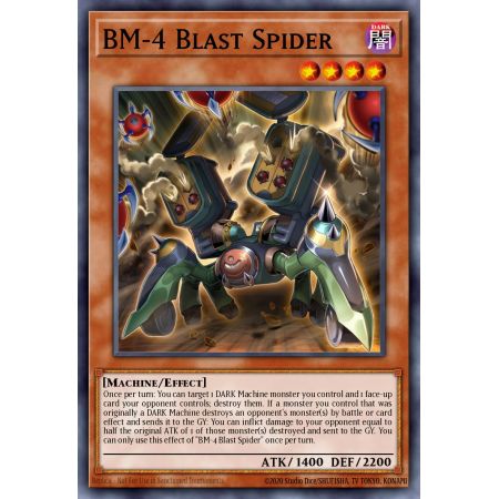BM-4 Blast Spider (Rare)