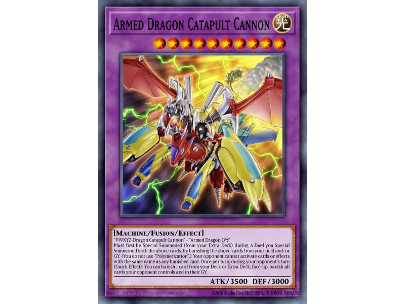 Armed Dragon Catapult Cannon (Super Rare)