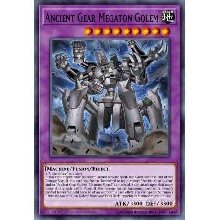 Ancient Gear Megaton Golem (Super Rare)